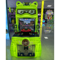 Équipement de divertissement, moto électronique pour enfants pour machine de jeu d'arcade, construction en acier inoxydable, 110/220V