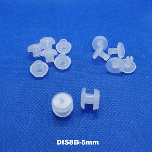 Hookei Rivets en plastique à cliquet de haute qualité avec trou, différents styles disponibles, personnalisables - Product Image 2