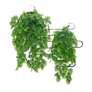 Plante artificielle Monstera suspendue de 74 cm, en plastique vert, pour la décoration de la maison et des magasins - Product Image 5