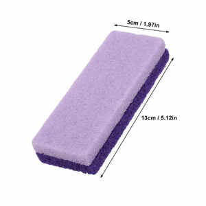Raspa de piedra pómez para el cuidado de los pies, Lima para los pies, eliminador de callos, 2 en 1, venta de fábrica - Product Image 3