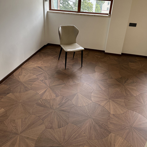 Parquet de Madera de Ingeniería de Nogal Negro Multicapa de 12mm y 14mm, Grado ABC, Brillante, Duradero, Sin Formaldehído, con Sistema T&G, para Uso Residencial - Product Image 1