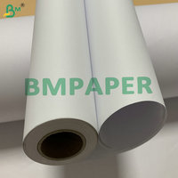 Papier pour traceur CAD blanc brillant haute opacité 30" x 200' Idéal pour les plans de chantier et les cartes SIG
