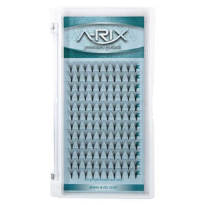 Extensions de cils individuels pré-faits en éventail, volume longue tige 3D/4D/5D/6D/7D/8D, en PBT de qualité supérieure, fabriqués à la machine A-RIX, courbure C/D - Product Image 1