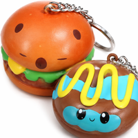 Lefang Mini Pain Squishy Parfumé à Remontée Lente en PU, Jouet Anti-Stress pour 14 ans et plus