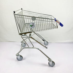 새로운 4 륜 금속 핸디캡 트롤리 장애인 슈퍼마켓 쇼핑 카트 트롤리 - Product Image 2