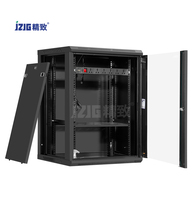 Armoire de serveur réseau murale en acier 19 pouces 9U 12U 15U 18U, capacité 4U 22U, pour serveurs informatiques domestiques et centres de données