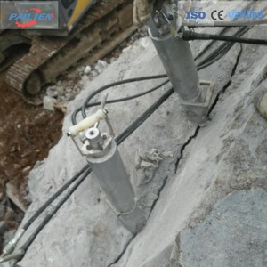 Machine à fendre la pierre électrique hydraulique puissante à cale pour roche dure, fendeur manuel, en promotion - Product Image 6