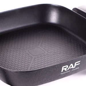 <span class=keywords><strong>Olla</strong></span> Eléctrica RAF de 1000W con Superficie Antiadherente, Amplia Área de Calentamiento, Asas Laterales Resistentes y Tapa Transparente para Comidas Familiares - Product Image 6