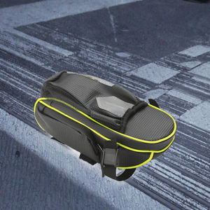 Sac de selle de vélo de sport en PVC imperméable Jinta 16,5L avec signe réfléchissant, porte-bouteille d'eau, sangle réglable - Product Image 2