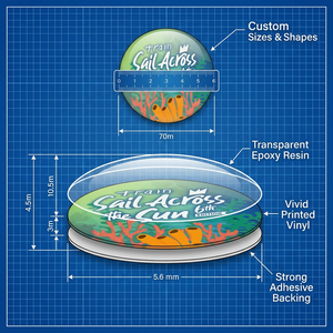 Waterproof Customized Logo 3D Epoxy <b>Label</b> Printing Epoxy Dome Resin Sticker Business Logo <b>Packaging</b> <b>Label</b> - Product Image 5