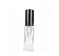 Flacon de parfum vide en verre avec pompe pulvérisatrice, atomiseur de luxe carré, 3ml, 5ml, 10ml, 20ml, 30ml, pour huile de parfum, vente en gros