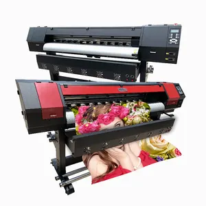 1.6m dx11 xp600 plotter percetakan ecosolvent digital dalam dan luar ruangan printer untuk terpal spanduk gulungan