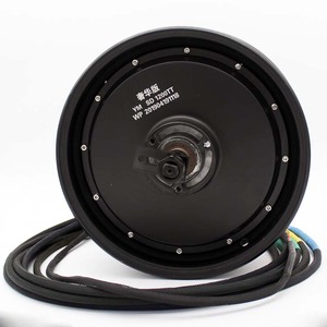 Motor de buje BLDC de alta potencia ZX de 12 pulgadas, 72V, 3000-15000W, resistente al agua, para motocicleta y scooter, YM 12 pulgadas ZX de alta potencia 3000-15000W - Product Image 5
