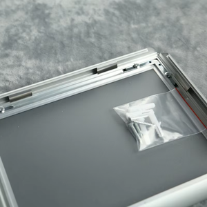 Hookei Source Factory Durable Rectangle Aluminum Extruded Snap <b>Frame</b> for Indoor <b>Poster</b> Holder Multiple Size Available - Product Image 6