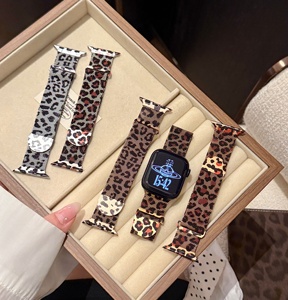 <span class=keywords><strong>Bracelet</strong></span> magnétique en acier inoxydable à imprimé léopard, boucle milanaise pour <span class=keywords><strong>Apple</strong></span> <span class=keywords><strong>Watch</strong></span> séries 6/7/8/9/10/11/SE ultra 49 mm - Product Image 6