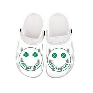 Zapatos <span class=keywords><strong>de</strong></span> jardín a la moda con impresión personalizada, las últimas sandalias <span class=keywords><strong>Karol</strong></span> <span class=keywords><strong>G</strong></span> al por mayor, zuecos Eva geométricos informales para hombre - Product Image 6