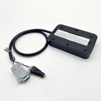 Lecteur/enregistreur RFID UHF 860~960 MHz RS232 avec logiciel, prise en charge de l'écriture par lots de cartes, interface de déclenchement RS232 RS485 WG pour la gestion des présences