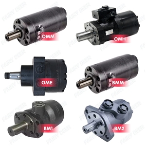 OMM BM2 BM4 BM6 OMH OME BMM BM1 orbite cycloïde orbital moteur hydraulique pour Rexroth eaton sauer dan-foss parker blanc charlynn - Product Image 1
