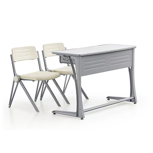 Conjunto de Silla y Escritorio de Madera y Plástico Moderno para Oficina en Casa y Taller Escolar, para Uso en Aulas de Niños de Primaria - Product Image 5