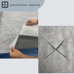 Rouleau de draps jetables en tissu non tissé blanc uni pour table de massage, spa, clinique, taille adulte, toutes saisons - Product Image 3