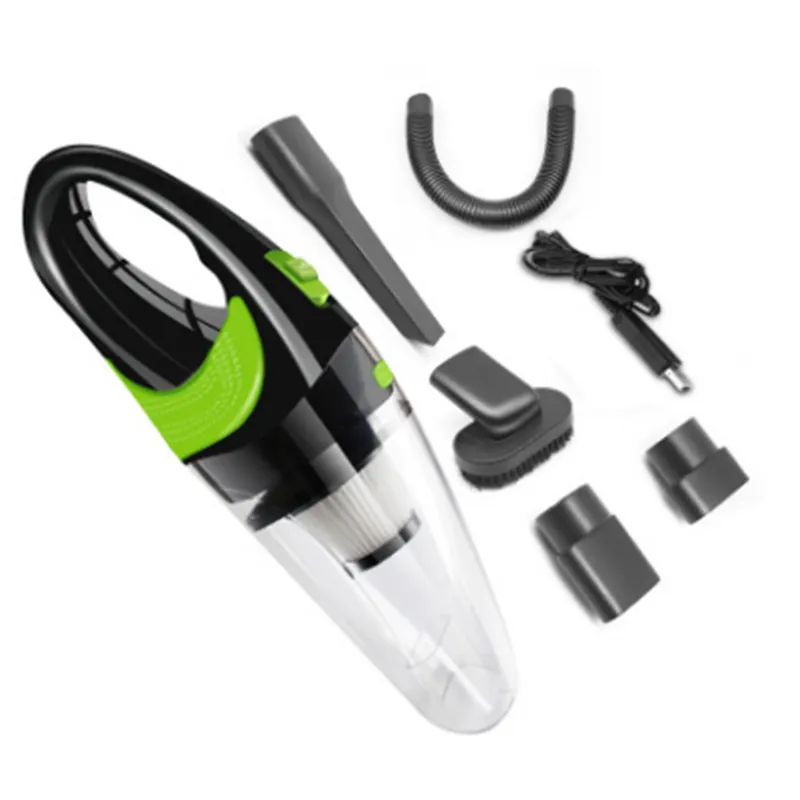 4 in 1 Mini car handheld rechargeable cordless vacuum cleaner home 12V wireless portable wet dry vacuum cleaner for car wash