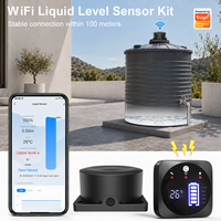 Capteur de niveau d'eau intelligent WiFi RF433 OEM/ODM WALE TUYA, moniteur de réservoir, mesureur de niveau de liquide, alarme de réservoir d'eau 5m, contrôle à distance par application