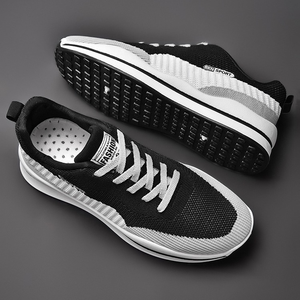 Nouveauté été, chaussures de sport décontractées pour couple, chaussures légères pour homme, chaussures en maille respirantes basses à bout rond, chaussures plates pour femme - Product Image 6