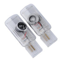 Actory-Luz LED inalámbrica para puerta de coche, iluminación de bienvenida con logotipo de cortesía para auto Enz 164 W164 W215 GMM400 400