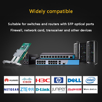 Cisco GLC-LH-SMD Compatible 1000BASE-LX/LH Module émetteur-récepteur SMF industriel simple SFP 1310nm 10km connecteurs SFP à fibre optique