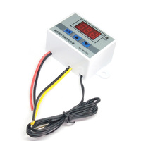 Contrôleur de température numérique LED W3002 DC24V DC12V AC110-220V, thermostat régulateur 10A XH-W3002 pour incubateur d'œufs