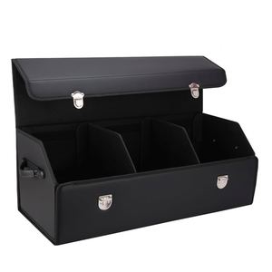 Organizador de Almacenamiento para Autos Deportivos de Lujo, Personalizado, Plegable, de Cuero PU, Caja para Maletero, Diseño Desmontable y Plegable para Viajes - Product Image 1