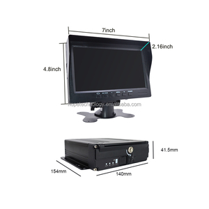 Camera Quan Sát Di Động Bộ Đầy Đủ Thẻ SD 4CH MDVR 4G Phát Trực Tiếp GPS AHD 1080P 4 Chiếc Hệ Thống Quản Lý Hạm Đội - Product Image 5