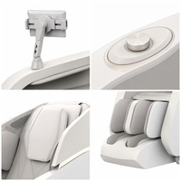 Fauteuil inclinable de massage corporel complet 3D SL Track avec airbag, chauffage, rouleaux de massage des mollets, massage des pieds et haut-parleurs Bluetooth