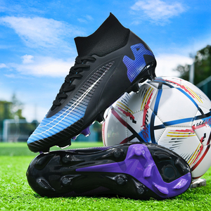 Chaussures de football unisexes de haute qualité, crampons de football 2025, nouvelles chaussures de football professionnelles pour hommes, chaussures de football pour jeunes, chaussures de football d'extérieur - Product Image 2