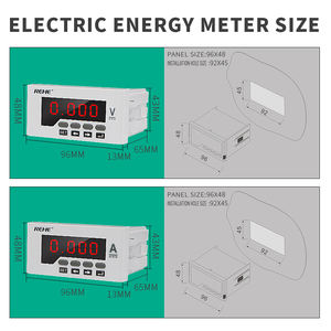 Цифровой вольтметр-амперметр постоянного тока с <span class=keywords><strong>LED</strong></span>-дисплеем, однофазный измеритель напряжения/тока, класс точности 0.5, 1000В DC, для промышленного использования - Product Image 5