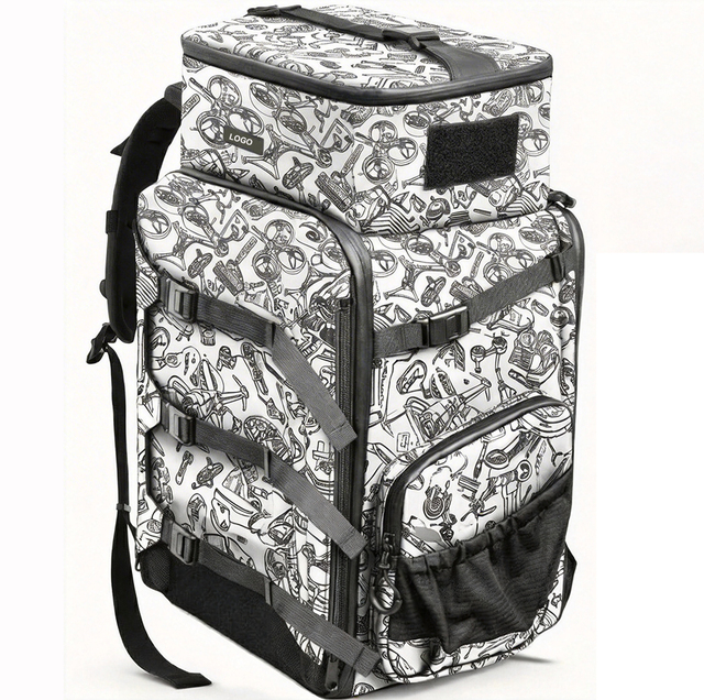 Padded FPV Drone Backpack Case for DJI FPV Combo, Travel Shoulder Bag for Racing Quadcopter Parts