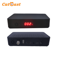 Récepteur satellite Catcast H.264 (H.265 en option) DVB-S2 CAS avec HD MI V1.4a, système d'exploitation Linux pour TV 1080p