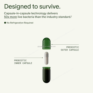 Probiotico prebiotico sinbiotico quotidiano vegano stabile da scaffale per donne uomini supporto immunitario per la salute dell'intestino digestivo - Product Image 3