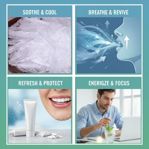 คริสตัลเมนทอลเปปเปอร์มินต์ธรรมชาติเกรดอาหารสำหรับขายส่ง ใช้ในซาวน่า วัตถุเจือปนอาหาร แต่งกลิ่นและรสชาติ เครื่องสำอาง แชมพู - Product Image 4