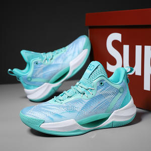 Friction Audible Youth Luminous Practical Mesh Upper EVA Midsole Rubber Outsole <strong>Basketball</strong> <strong>Shoes</strong> Men Summer New Durable Non-slip - Product Image 6