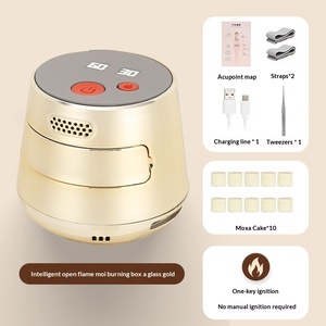 Nuova Scatola per Moxibustione Ricaricabile a Batteria in Legno, Universale per Uso Domestico Addominale, Controllo Fumo, Rimozione Umidità, Senza Fumo - Product Image 5