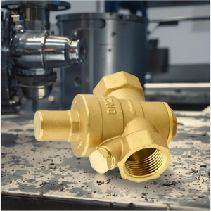 Oem ODM Brass Hướng dẫn sử dụng cống van DN15 ~ DN50 phụ kiện đường ống nước điều chỉnh áp lực van với áp lực giảm chức năng - Product Image 4