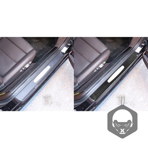 Faisceau <span class=keywords><strong>de</strong></span> <span class=keywords><strong>porte</strong></span> extérieur en fibre <span class=keywords><strong>de</strong></span> carbone pour Porsche, fait à la main, 718, 911 - Product Image 4