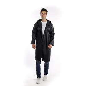 Imperméable en PVC épais pour hommes, nouvelle collection d'usine, imperméable de haute qualité, 0.25mm