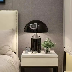 TOGETHER Lampade da Tavolo Moderne di Lusso, Lampada a Fungo in Metallo per Soggiorno, Luce da Comodino per Camera da Letto, Illuminazione Decorativa per Interni - Product Image 5