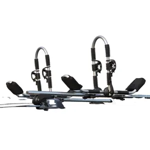 Bán Hot Có Thể Điều Chỉnh Mang 2 Kayak Ca Nô Gấp Nhôm Kayak Xuồng Roof Rack Kayak Xe Roof Rack