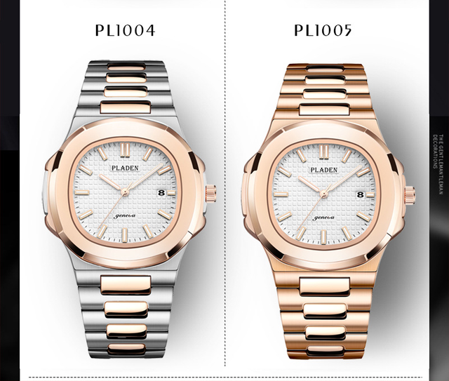 Classic Men's High-end  Business Waterproof Fashion Watch Stainless Steel Watch Classic Quartz Watch