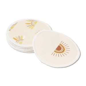 Almohadillas de <span class=keywords><strong>lactancia</strong></span> de tela de algodón impresas impermeables para adultos, almohadillas de <span class=keywords><strong>lactancia</strong></span> lavables para guardería <span class=keywords><strong>en</strong></span> forma de bebé, edad de maternidad - Product Image 3