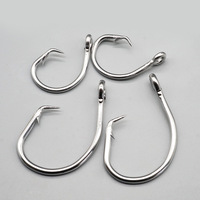 6/0 # -16/0 #   Hameçon micro à œil barbelé en acier à haute teneur en carbone, super résistant, pour la pêche en eau salée, accessoires de pêche pour le morue et la carpe, 39960
