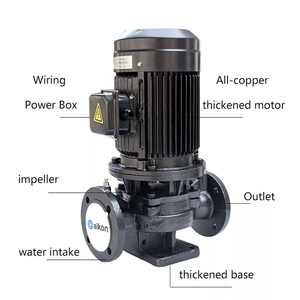 Td80 50Hz duy nhất giai đoạn bơm nhà sản xuất điện dọc trong dòng dọc đường ống bơm nổ bằng chứng Bơm ly tâm - Product Image 2